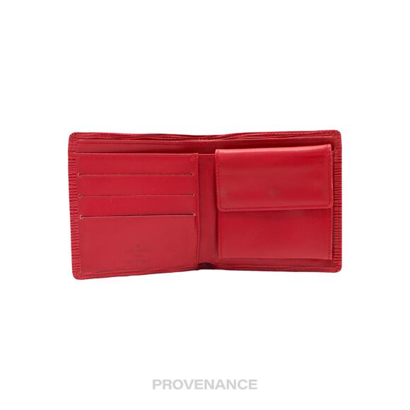 🔴 Louis Vuitton Marco Wallet - Red Epi Leather - Picture 6 of 10